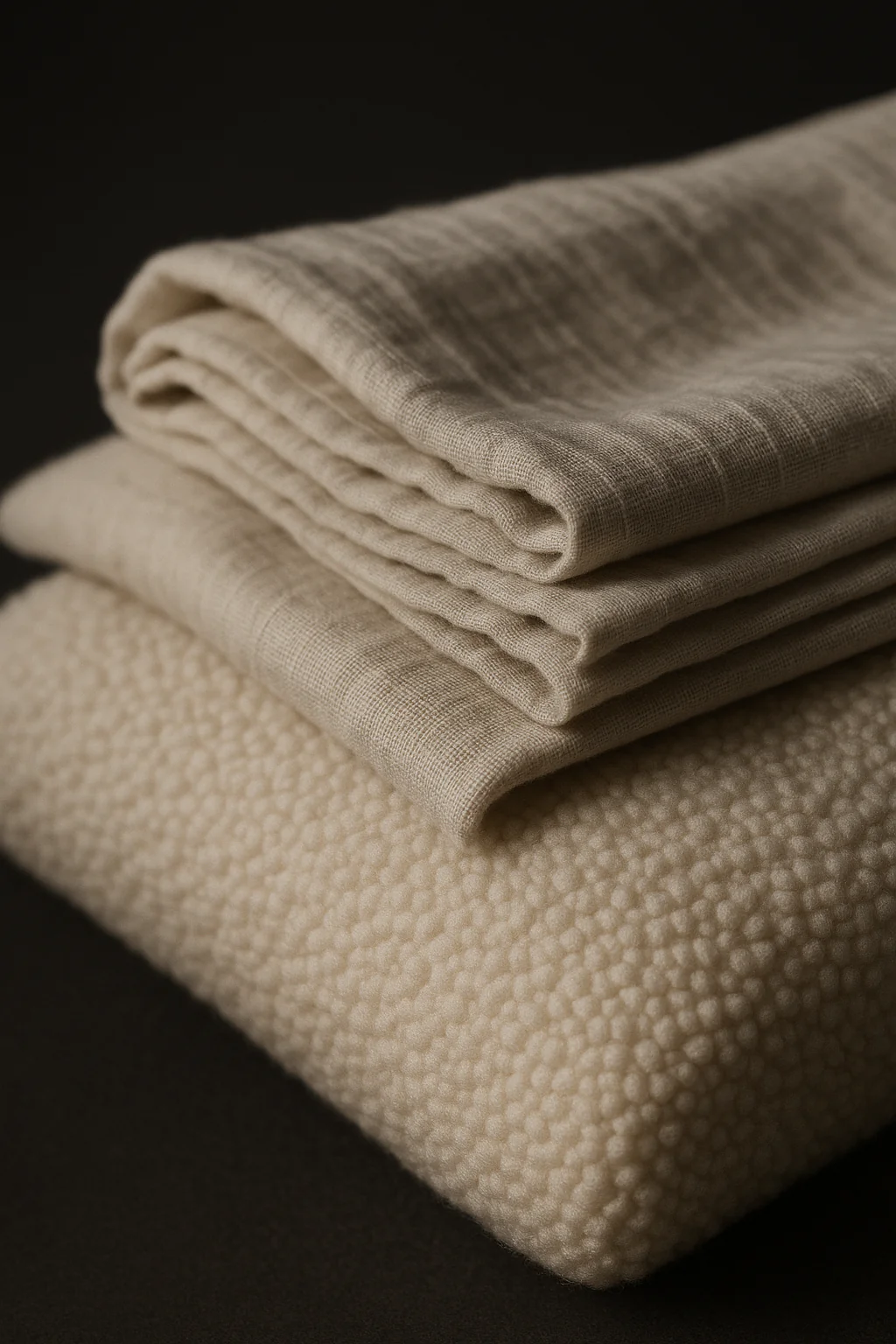 Textile · Cream upholstery — material reference